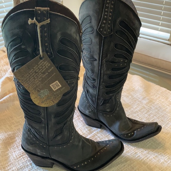 LIBERTY Black Shoes - Liberty Black Cowboy Boots
